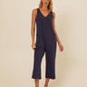 Rainey Dot Embroidered Terry Capri Jumpsuit Threads 4 Thought 