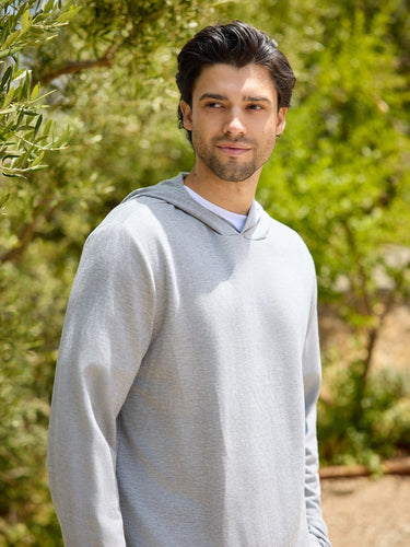 Men's Core Feather Fleece Hoodie Mens Outerwear Sweatshirt Threads 4 Thought 
