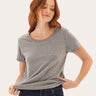 Core Triblend Jersey Crew Neck Womens Tops Short Tee Threads 4 Thought 