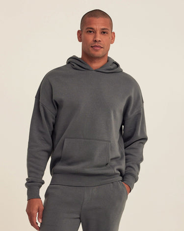 Marcel Triblend Fleece Oversized Hoodie Mens Outerwear Sweatshirt Threads 4 Thought 