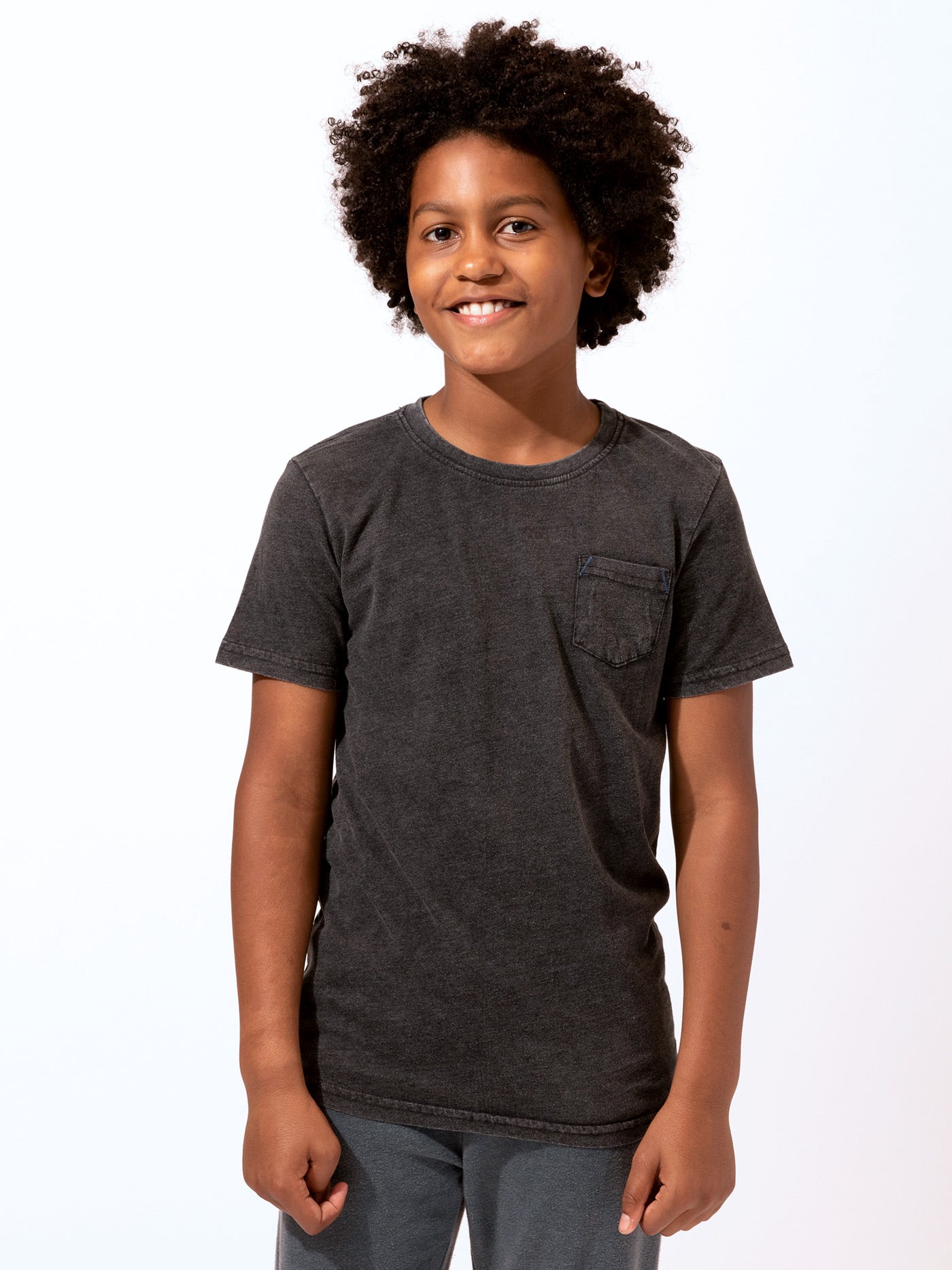 Boy's Mineral Wash Pocket Tee Boys Tops Tshirt Threads 4 Thought 