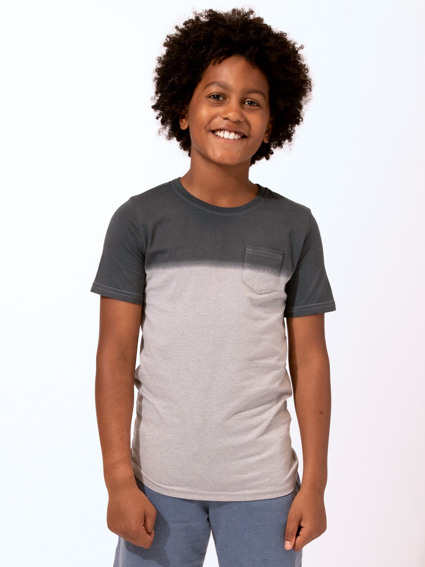 Boy's Dip Dye Pocket Tee Boys Tops Tshirt Threads 4 Thought 