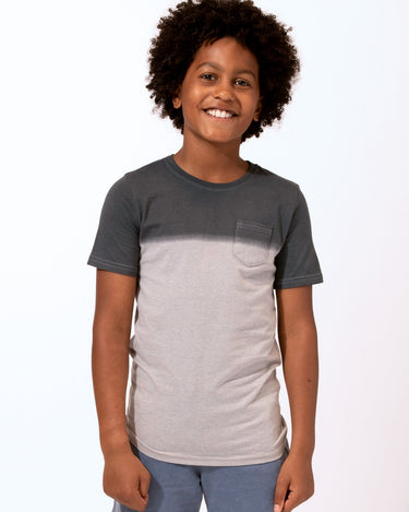 Boy's Dip Dye Pocket Tee Boys Tops Tshirt Threads 4 Thought 