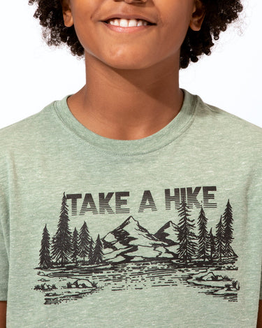 Boy's Take A Hike Graphic Tee Boys Tops Tshirt Threads 4 Thought 