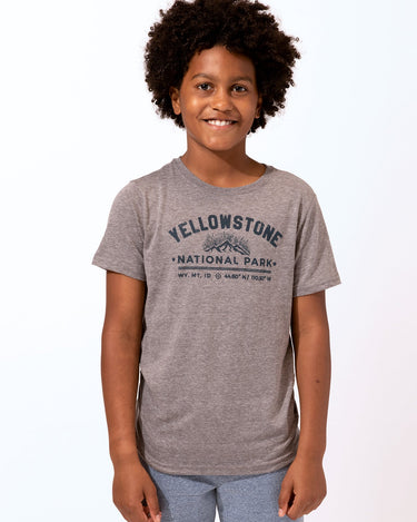 Boy's Yellowstone National Park Graphic Tee Boys Tops Tshirt Threads 4 Thought 