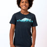 Boy's Mountain Silhouette Graphic Tee Boys Tops Tshirt Threads 4 Thought 
