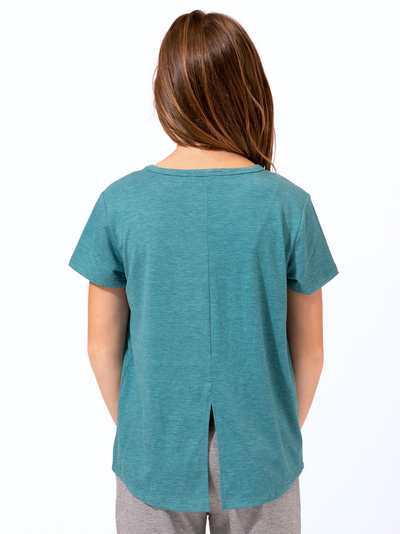 Kerry Split Back Tee Girls Tops Threads 4 Thought 