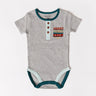 Infant Southwest Stripe Pocket One-Piece Infant Pajamas Theo+Leigh 