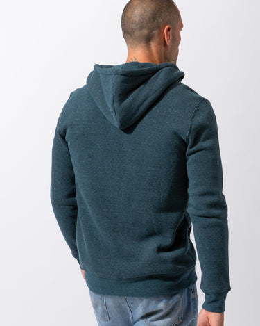 Triblend Fleece Zip Hoodie Mens Outerwear Sweatshirt Threads 4 Thought 