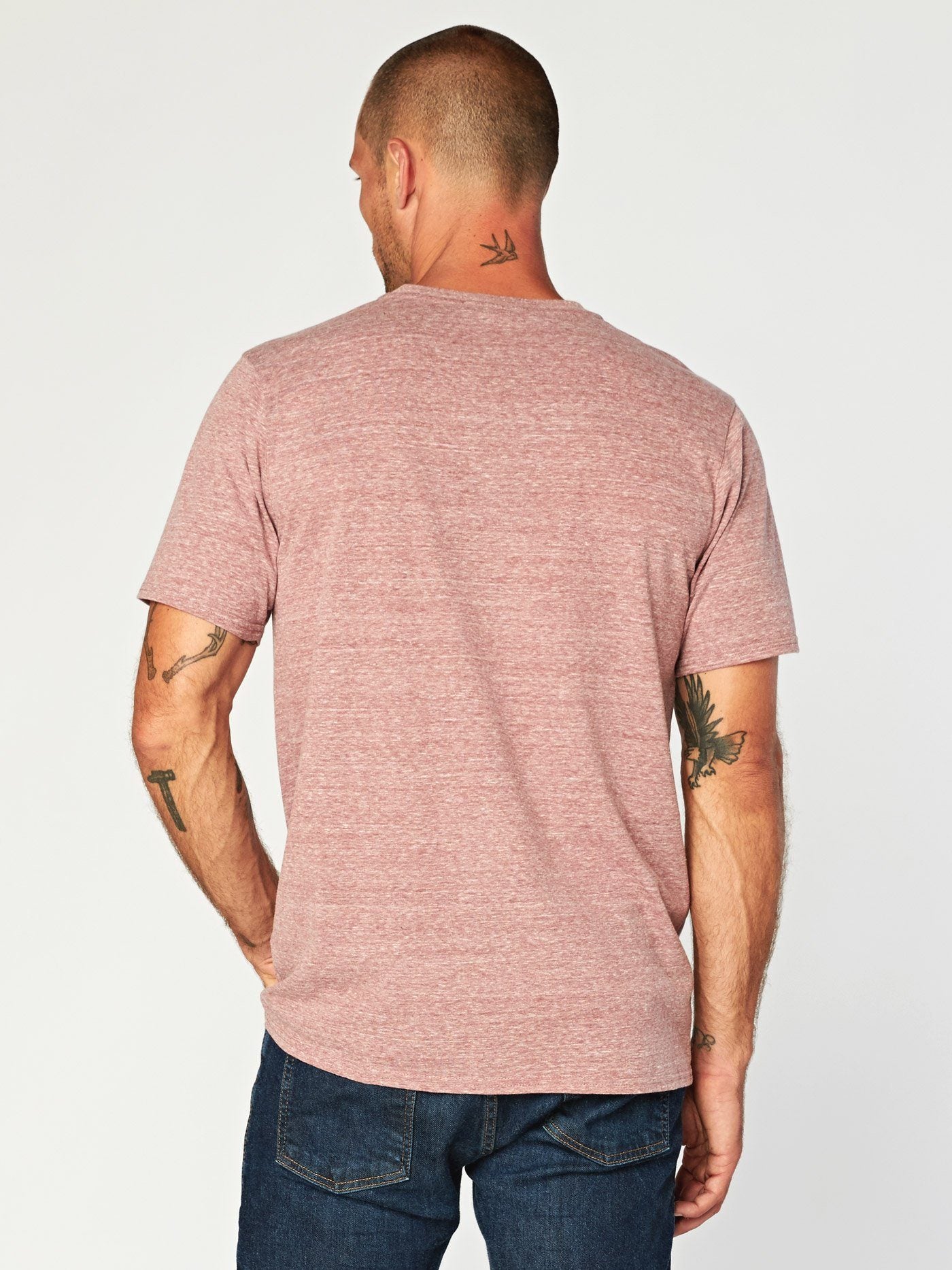 Triblend Short Sleeve V Neck Tee Mens Tops Threads 4 Thought