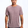 Triblend Crew Neck Tee Mens Tops Tshirt Short Threads 4 Thought 