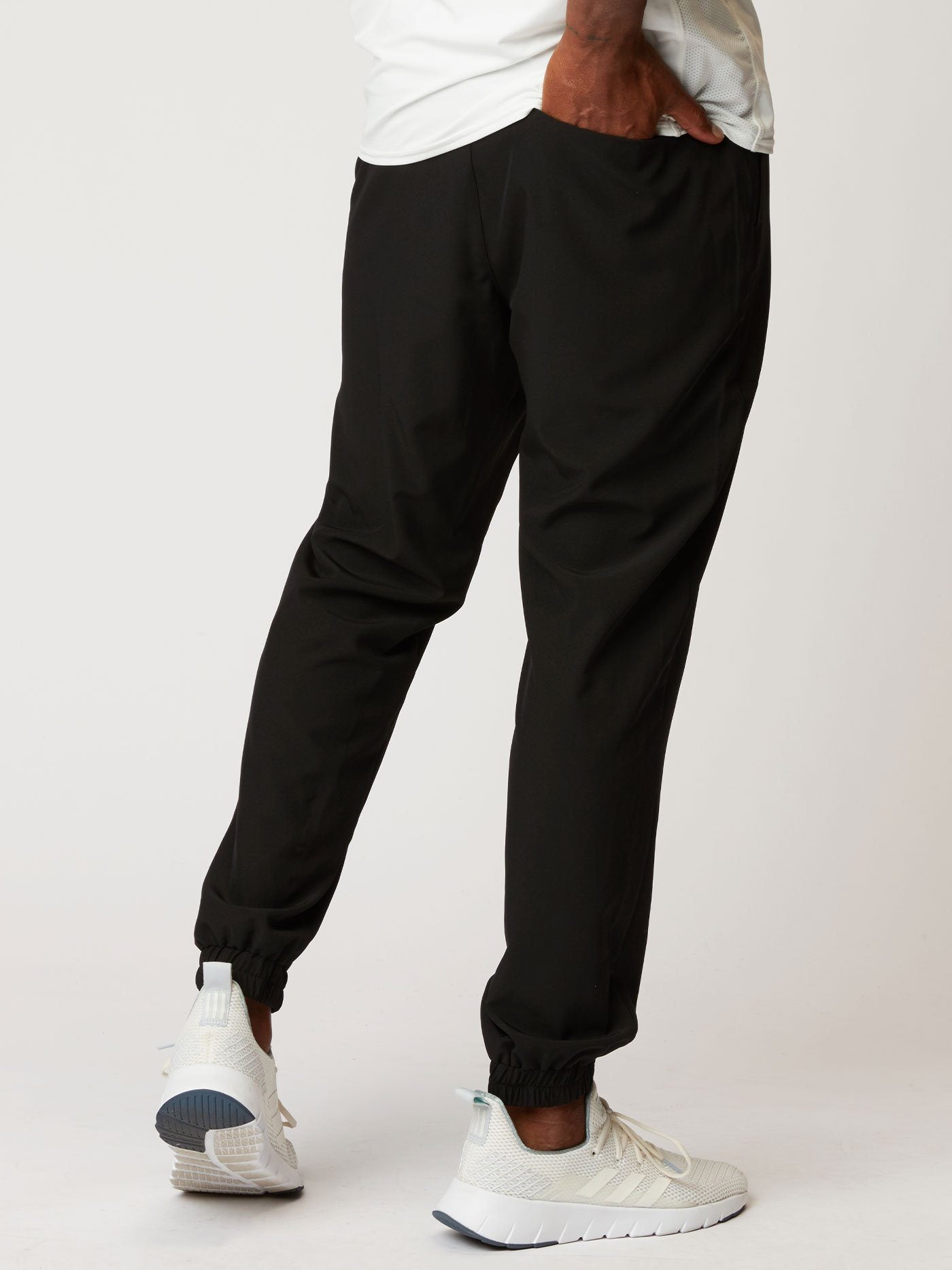 Francis Woven Jogger in Black – Threads 4 Thought