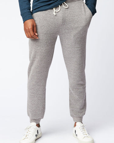 Organic fleece cotton blend cropped jogger sweatpants