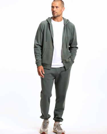 Men's Invincible Fleece Zip Hoodie Mens Outerwear Sweatshirt Threads 4 Thought 