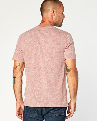 Baseline Triblend Henley Mens Tops Threads 4 Thought