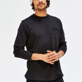 Standard Long Sleeve Pocket Tee Mens Tops Threads 4 Thought