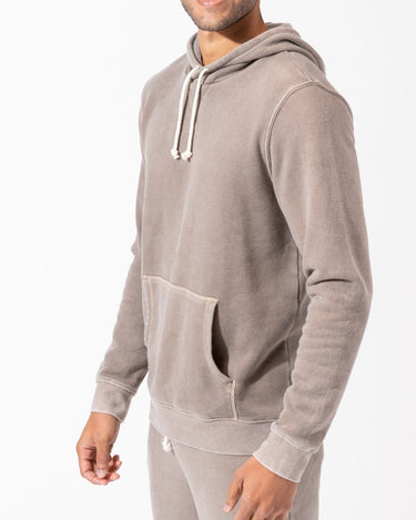 Mineral Wash Pullover Hoodie Mens Outerwear Sweatshirt Threads 4 Thought 