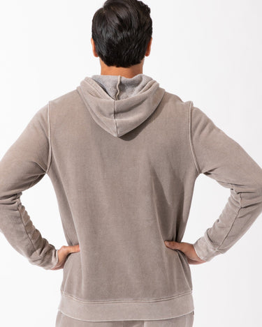 Mineral Wash Pullover Hoodie Mens Outerwear Sweatshirt Threads 4 Thought 