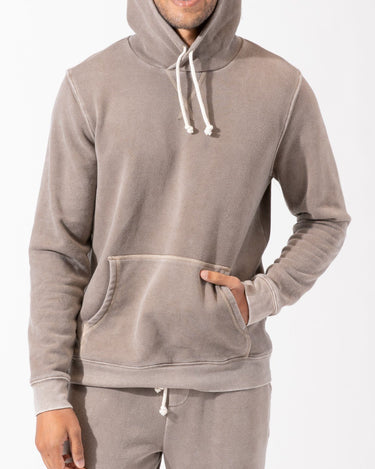 Mineral Wash Pullover Hoodie Mens Outerwear Sweatshirt Threads 4 Thought 