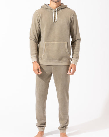 Mineral Wash Pullover Hoodie Mens Outerwear Sweatshirt Threads 4 Thought 