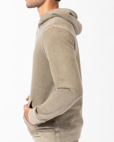 Mineral Wash Pullover Hoodie Mens Outerwear Sweatshirt Threads 4 Thought 