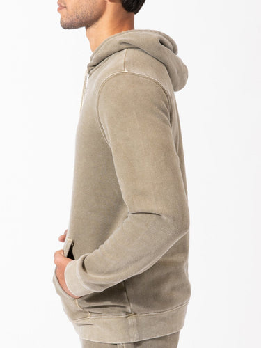 Mineral Wash Pullover Hoodie Mens Outerwear Sweatshirt Threads 4 Thought 