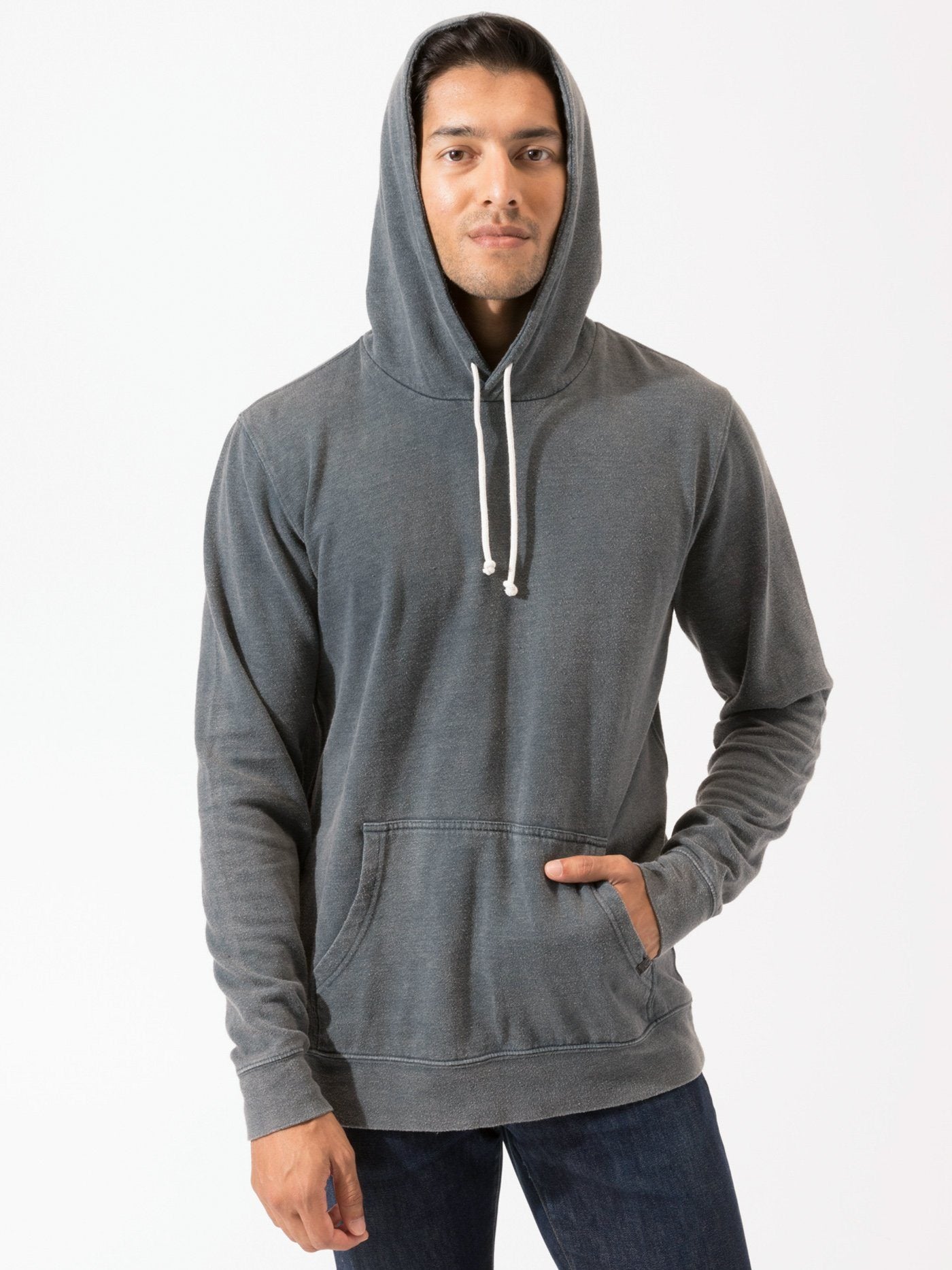 Mineral Wash Pullover Hoodie Mens Outerwear Sweatshirt Threads 4 Thought 