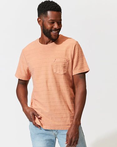 Colby Stripe Pocket Tee Mens Tops Tshirt Threads 4 Thought