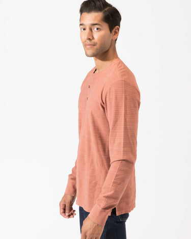 Dax Stripe Henley Mens Tops Threads 4 Thought 