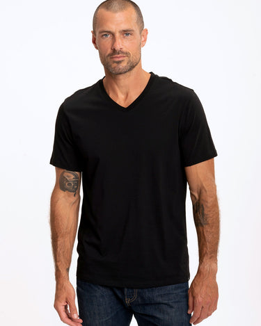 Men's Invincible Short Sleeve V-Neck Mens Tops Tshirt Short Threads 4 Thought 