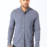 Mika Pique Button-Down Shirt Mens Tops Tshirt Long Threads 4 Thought 