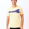 Slub Jersey Surfer Chest Stripe Graphic Tee Mens Tops Tshirt Short Threads 4 Thought 