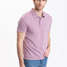 Mineral Wash Polo Mens Tops Tshirt Short Threads 4 Thought 