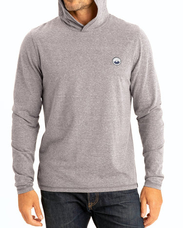 Mountain Sunrise Embroidery Triblend T-Shirt Hoodie Mens Outerwear Sweatshirt Threads 4 Thought 