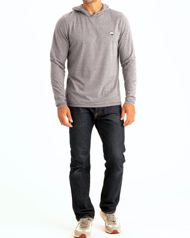 Mountain Sunrise Embroidery Triblend T-Shirt Hoodie Mens Outerwear Sweatshirt Threads 4 Thought 