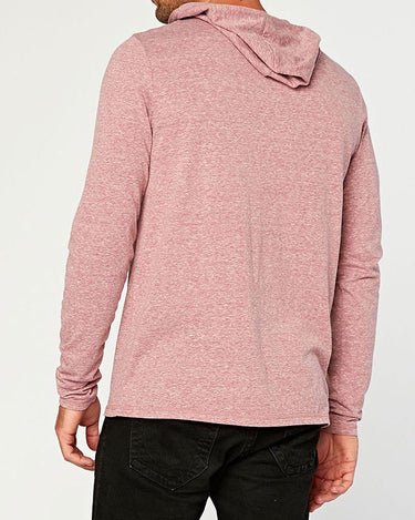 Long Sleeve Triblend Hoodie Mens Tops Threads 4 Thought