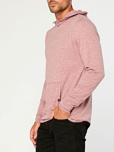 Long Sleeve Triblend Hoodie Mens Tops Threads 4 Thought