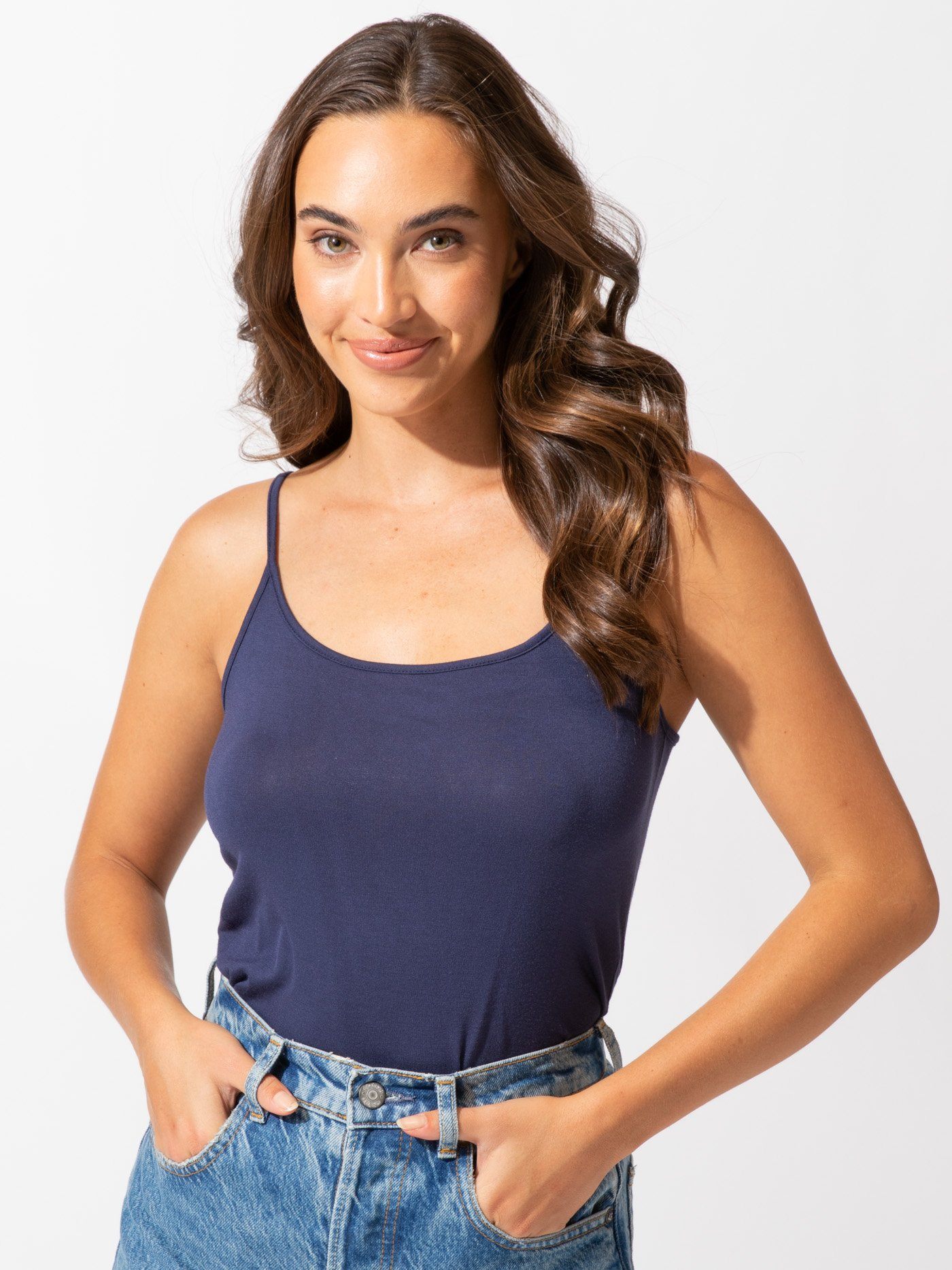 "Cami Tank" Womens Tops Cami Threads 4 Thought 