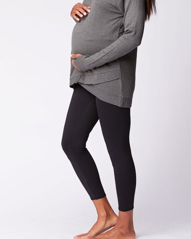 Freerider Co. Maternity Bump Support Leggings - Black | Natural Baby Shower