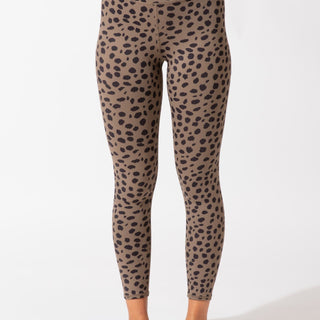 Jackie Animal Print Hi-Rise 7/8 Legging Womens Bottoms Leggings Threads 4 Thought 