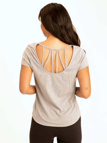 Moiraine Back Cut Out Tee Womens Tops Short Threads 4 Thought 