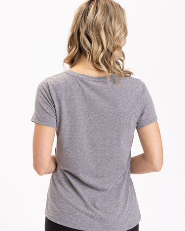 Odette Triblend Crew Tee Womens Tops Short Threads 4 Thought 