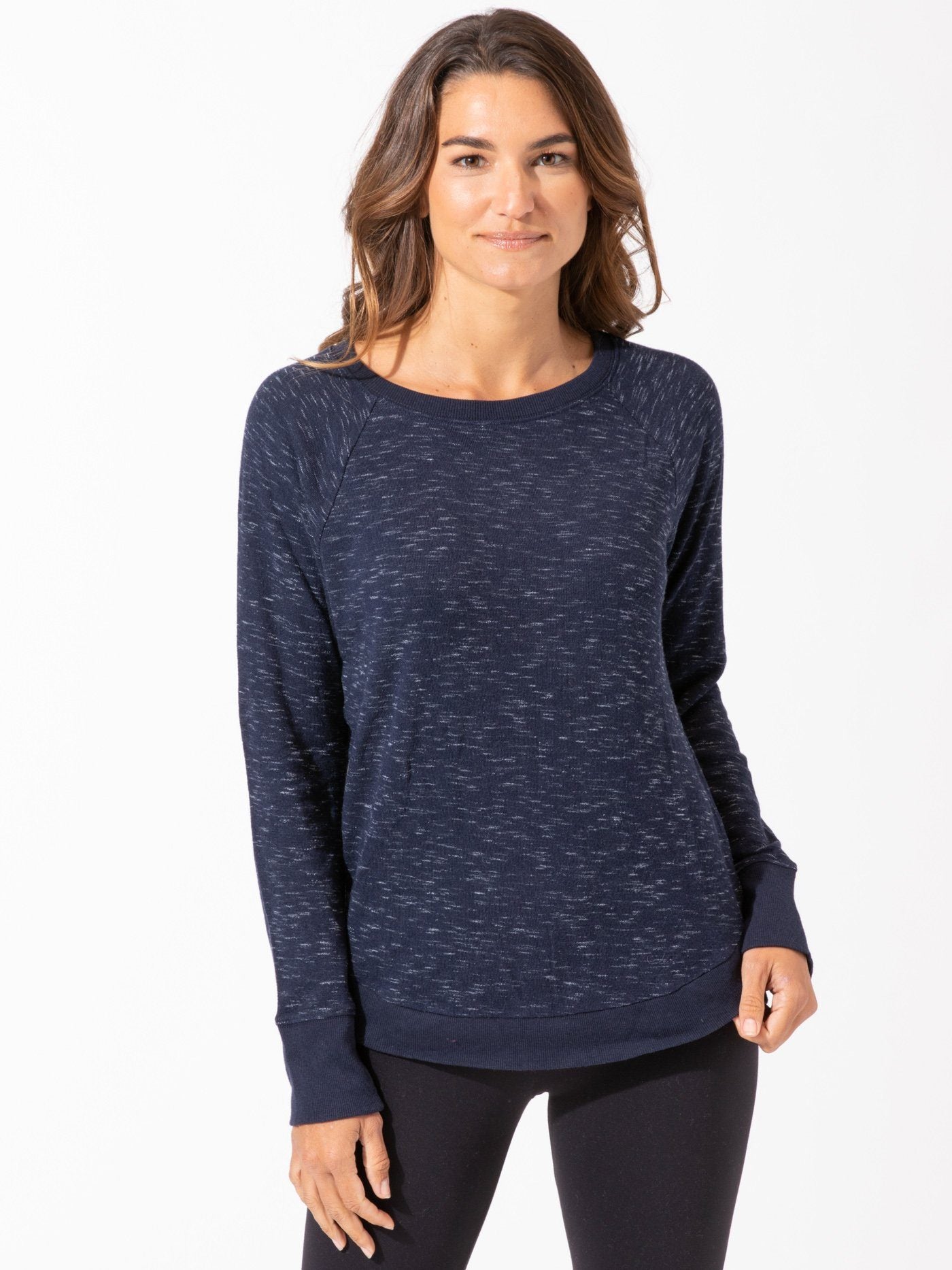 Cannon Tulip Hem Tunic in Navy – Threads 4 Thought