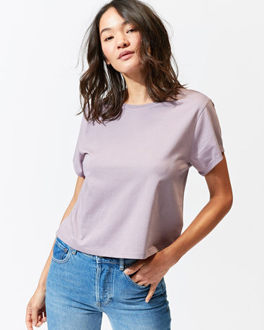 Women’s Invincible Cropped Crew Tee Womens Tops Tee Threads 4 Thought