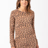 Leanna Leopard Print Tunic Womens Tops Top Threads 4 Thought 
