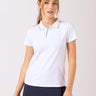 Paulette Short Sleeve Polo Womens Tops Short Threads 4 Thought 