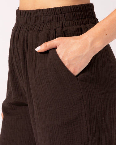 Ivanna Gauze Wide Leg Pant Womens Bottoms Pants Threads 4 Thought 