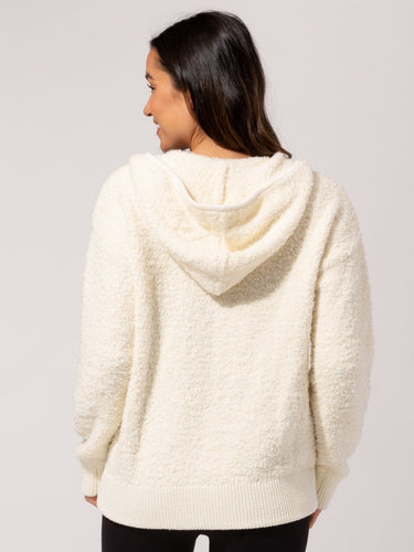 Vivi Boucle Zip Hoodie Womens Outerwear Sweatshirt Threads 4 Thought 