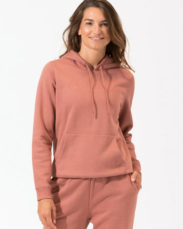 Women's Invincible Fleece Pullover Hoodie Womens Outerwear Sweatshirt Threads 4 Thought 