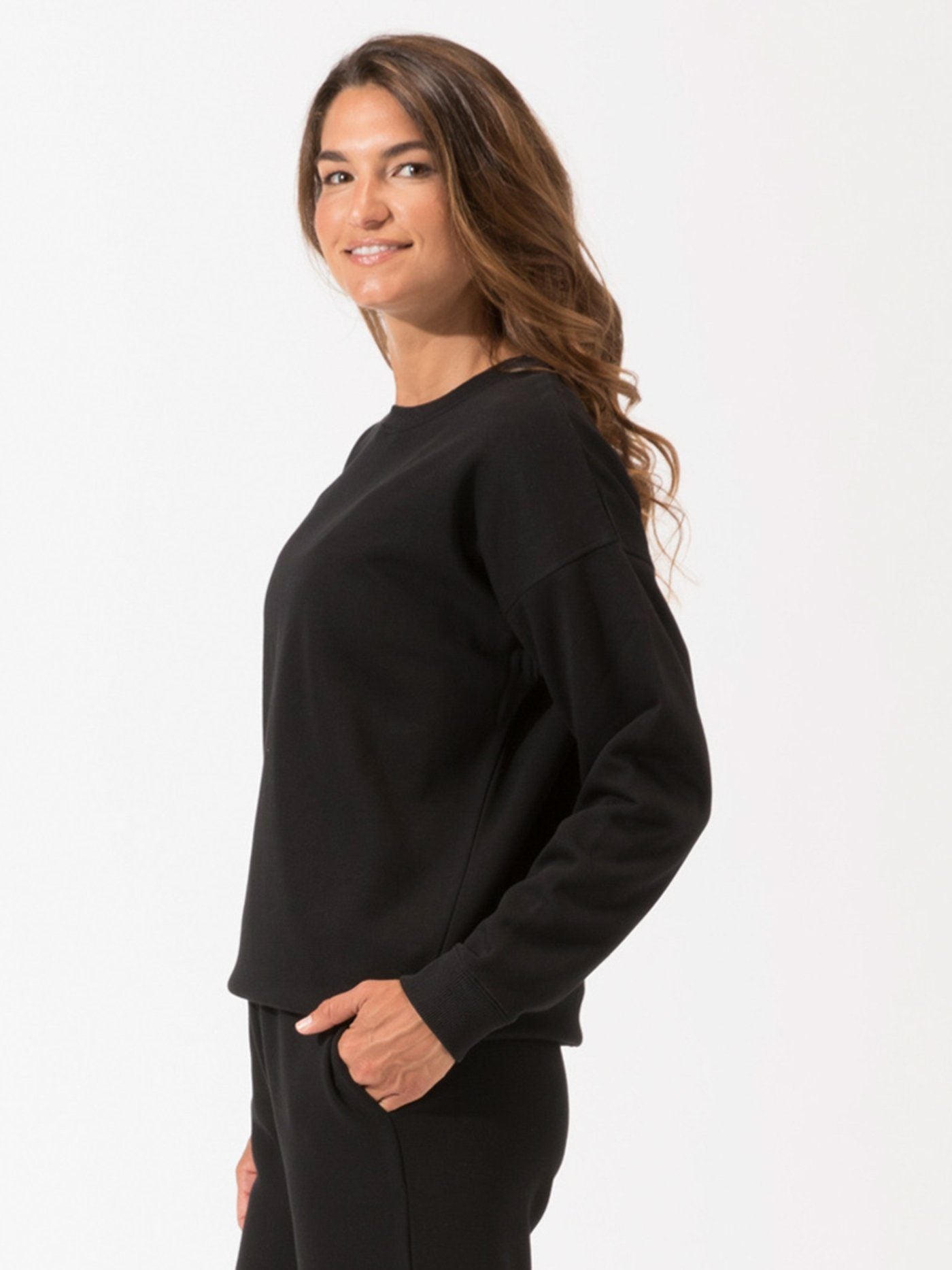 WoInvincible Fleece Pullover Crew Womens Outerwear Sweatshirt Threads 4 Thought 